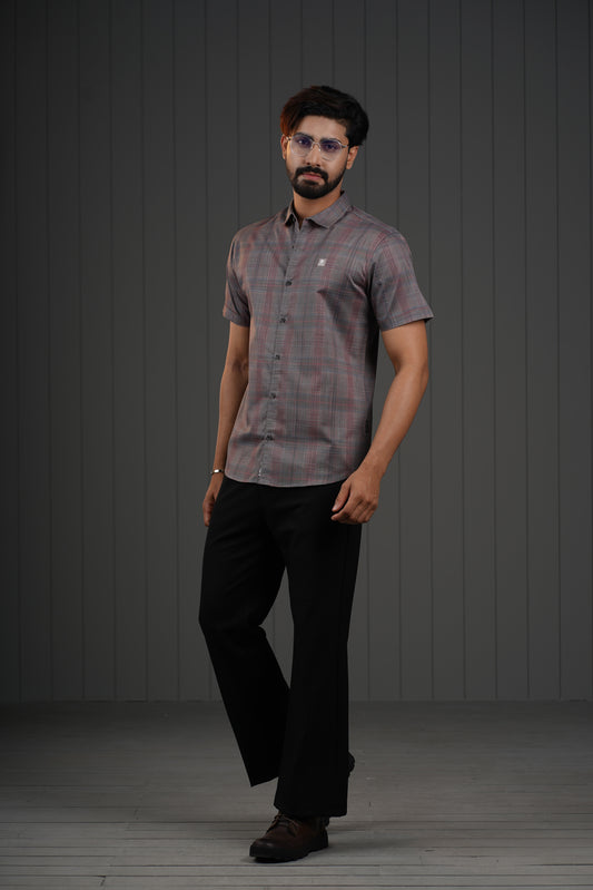MEN'S HALF SLEEVE CASUAL SHIRT