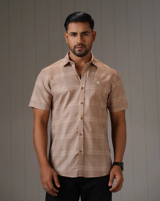 MEN'S HALF SLEEVE CASUAL SHIRT