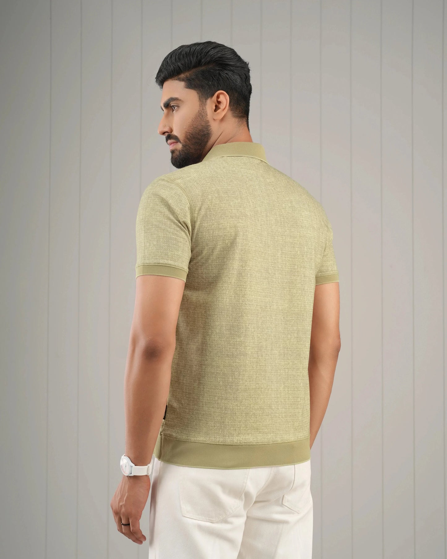 OLD MONEY JACQUARD POLO