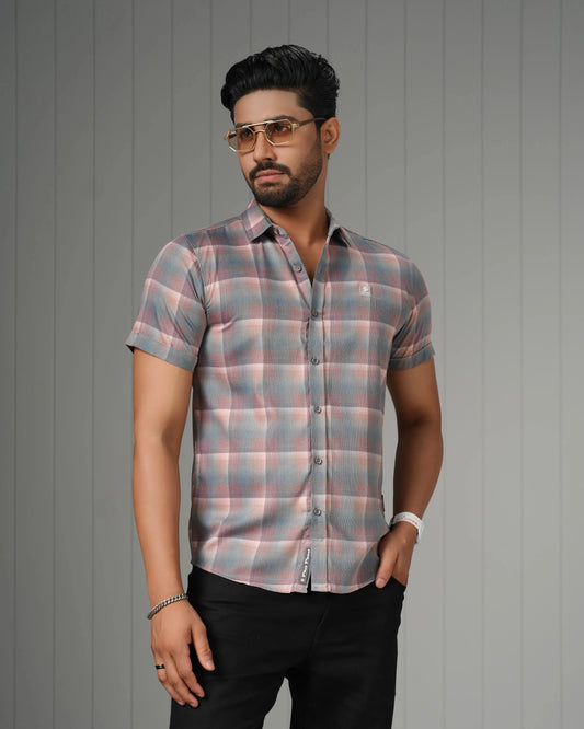 MEN'S HALF SLEEVE CASUAL SHIRT