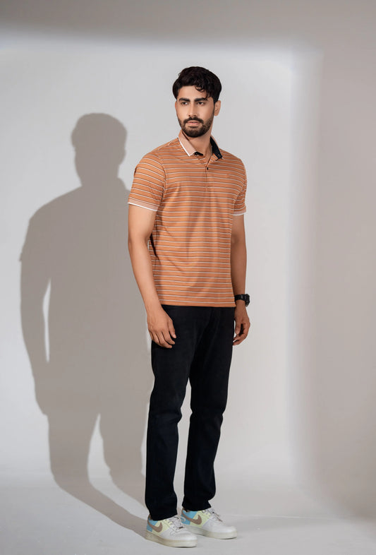 STRIPED POLO PLUS POINT