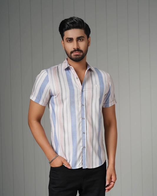 MEN'S HALF SLEEVE CASUAL SHIRT