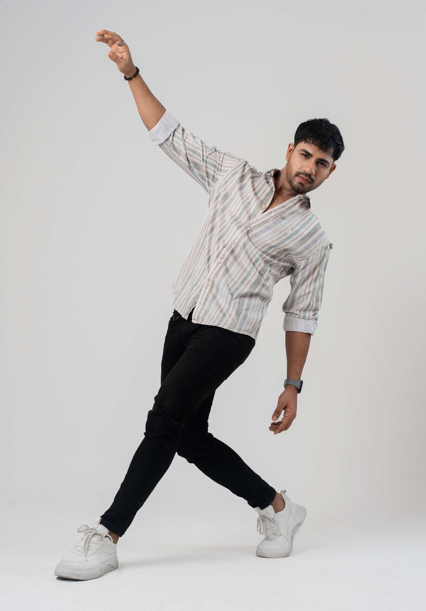 Printed Long Sleeve Shirt