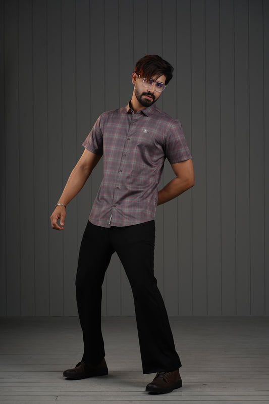 MEN'S HALF SLEEVE CASUAL SHIRT