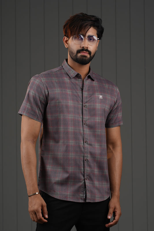 MEN'S HALF SLEEVE CASUAL SHIRT