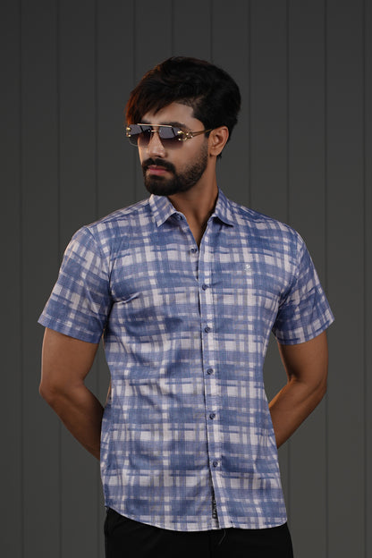 MEN'S HALF SLEEVE CASUAL SHIRT