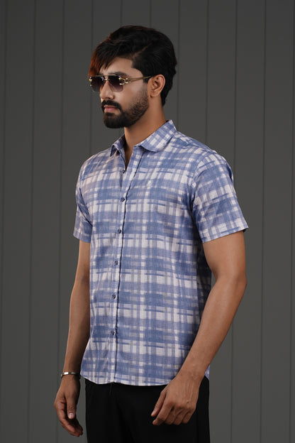MEN'S HALF SLEEVE CASUAL SHIRT