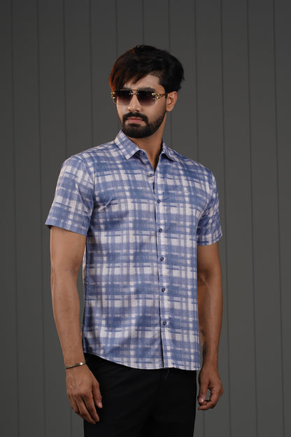 MEN'S HALF SLEEVE CASUAL SHIRT