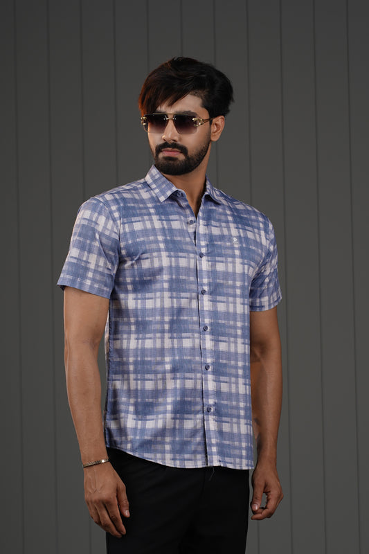 MEN'S HALF SLEEVE CASUAL SHIRT