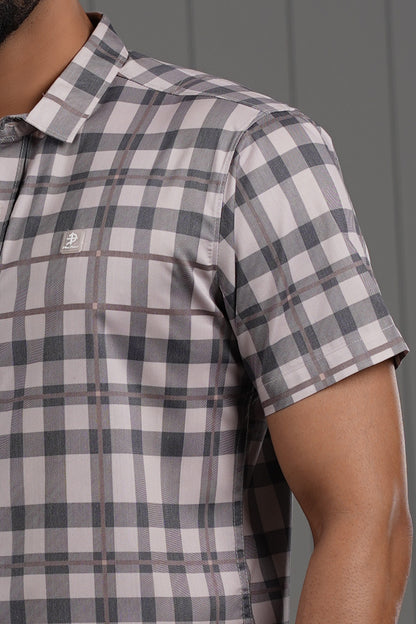 MEN'S HALF SLEEVE CASUAL SHIRT