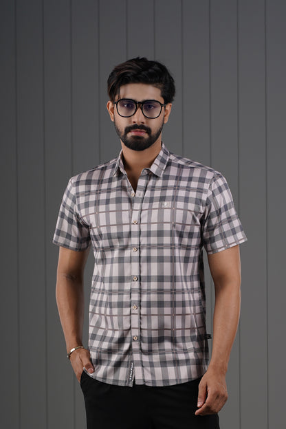 MEN'S HALF SLEEVE CASUAL SHIRT