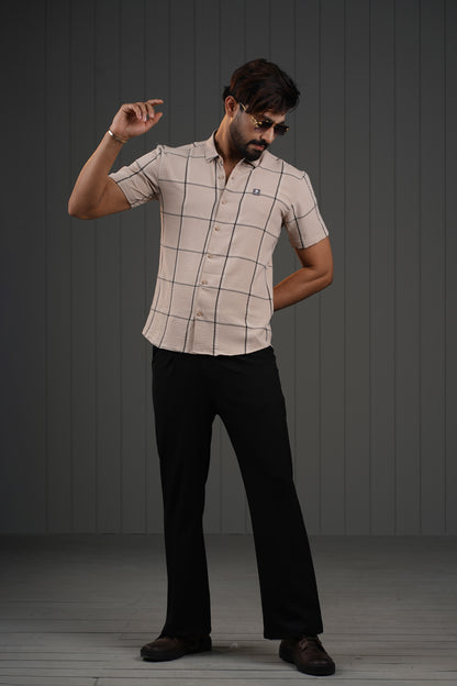 MEN'S HALF SLEEVE CASUAL SHIRT