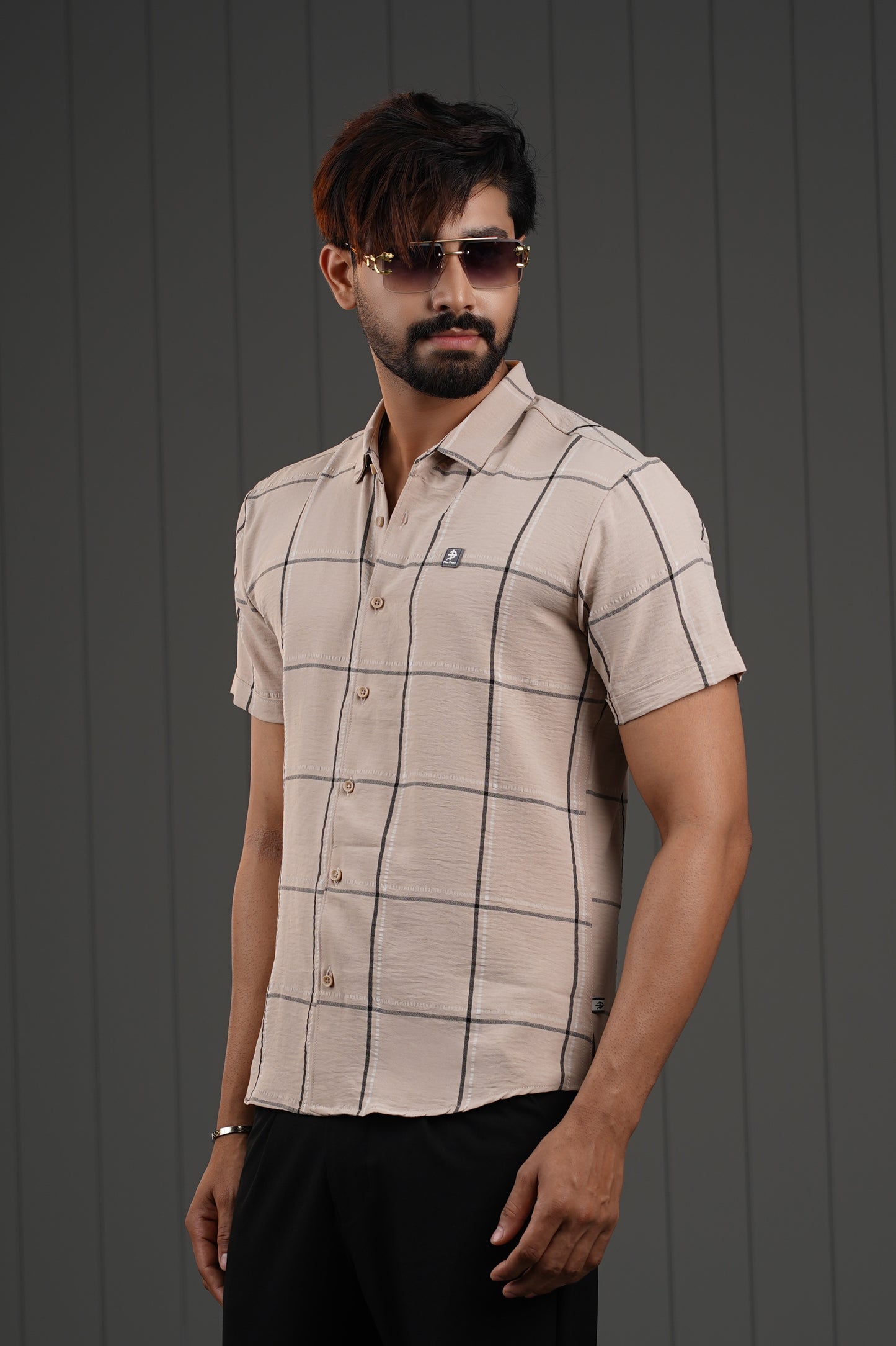 MEN'S HALF SLEEVE CASUAL SHIRT