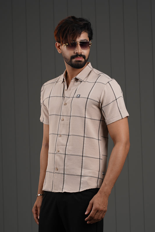 MEN'S HALF SLEEVE CASUAL SHIRT