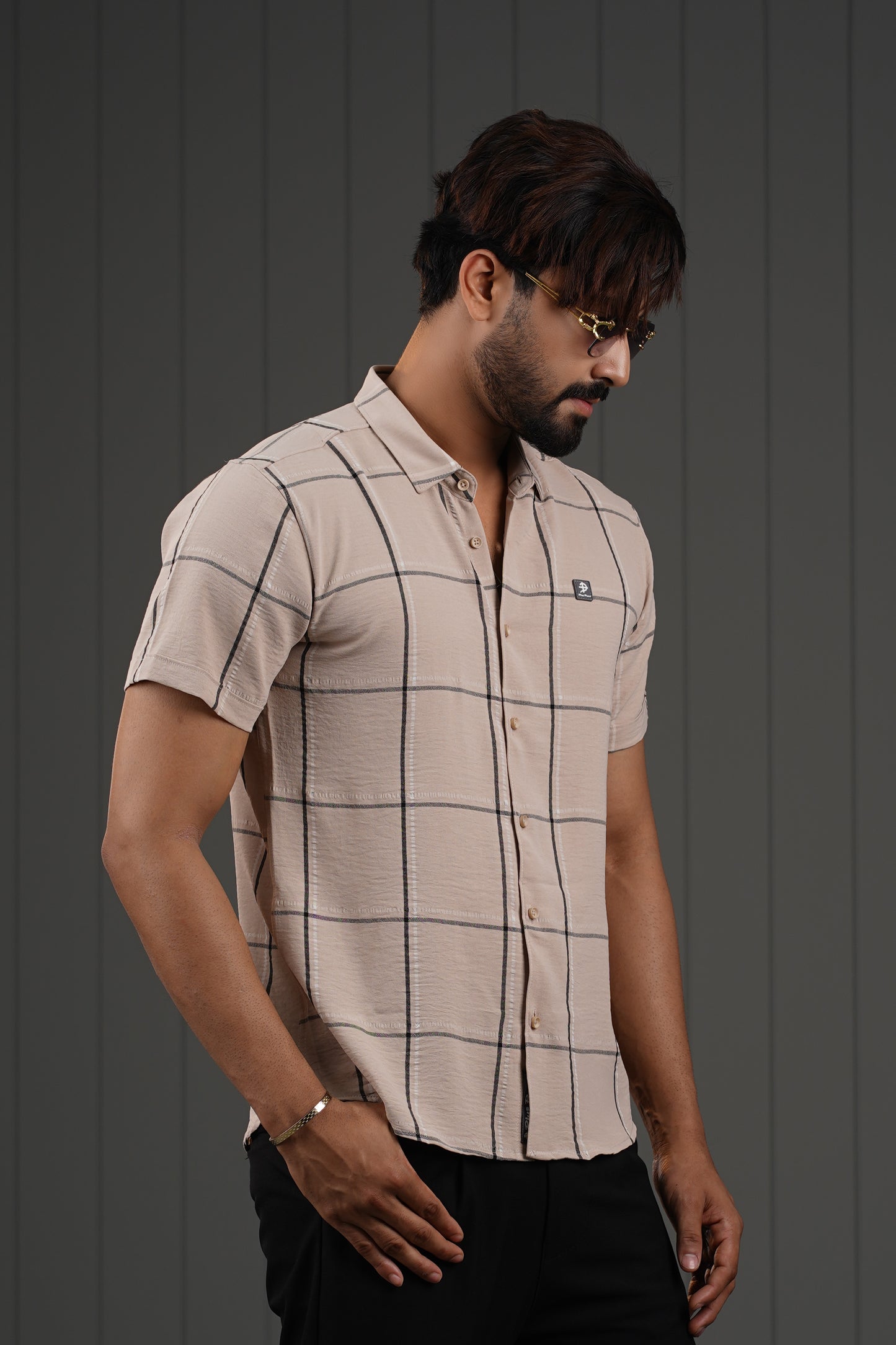 MEN'S HALF SLEEVE CASUAL SHIRT