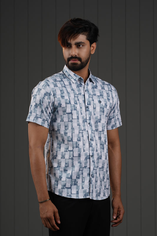 MEN'S HALF SLEEVE CASUAL SHIRT