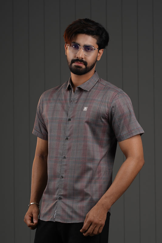 MEN'S HALF SLEEVE CASUAL SHIRT