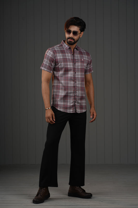 MEN'S HALF SLEEVE CASUAL SHIRT