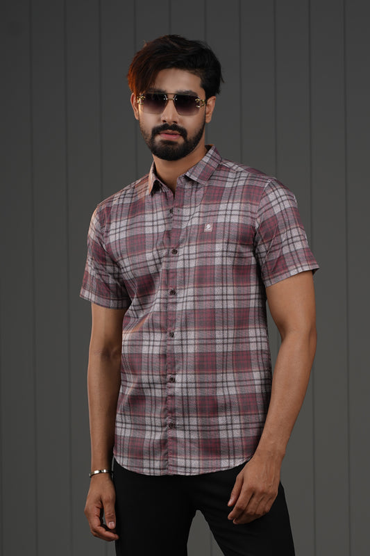 MEN'S HALF SLEEVE CASUAL SHIRT
