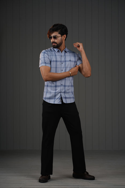 MEN'S HALF SLEEVE CASUAL SHIRT