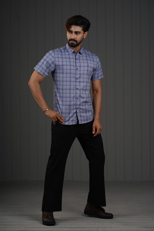 MEN'S HALF SLEEVE CASUAL SHIRT