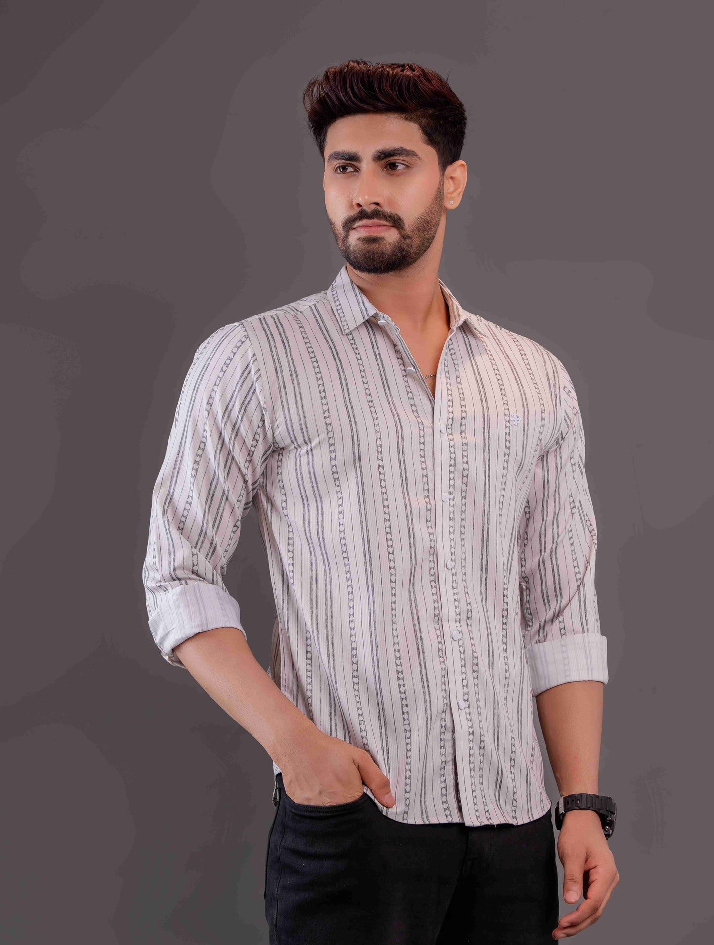 MENS-CASUAL SHIRT (F)