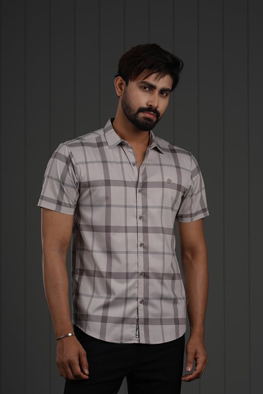 MEN'S HALF SLEEVE CASUAL SHIRT