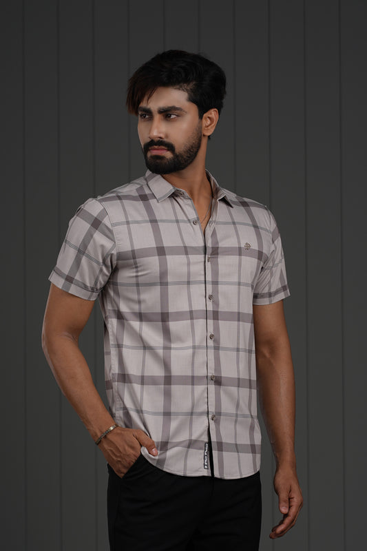 MEN'S HALF SLEEVE CASUAL SHIRT