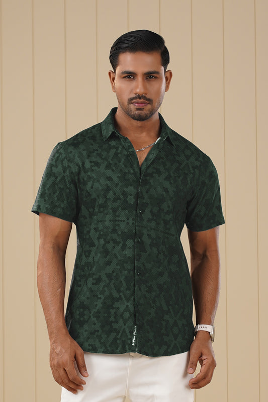 MEN'S HALF SLEEVE CASUAL SHIRT