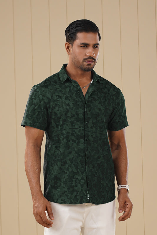 MEN'S HALF SLEEVE CASUAL SHIRT