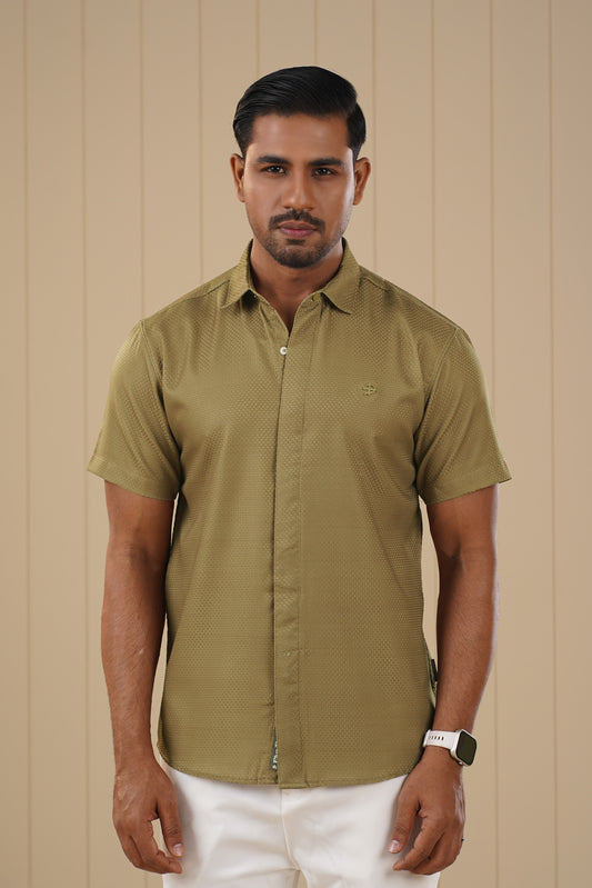 MEN'S HALF SLEEVE CASUAL SHIRT