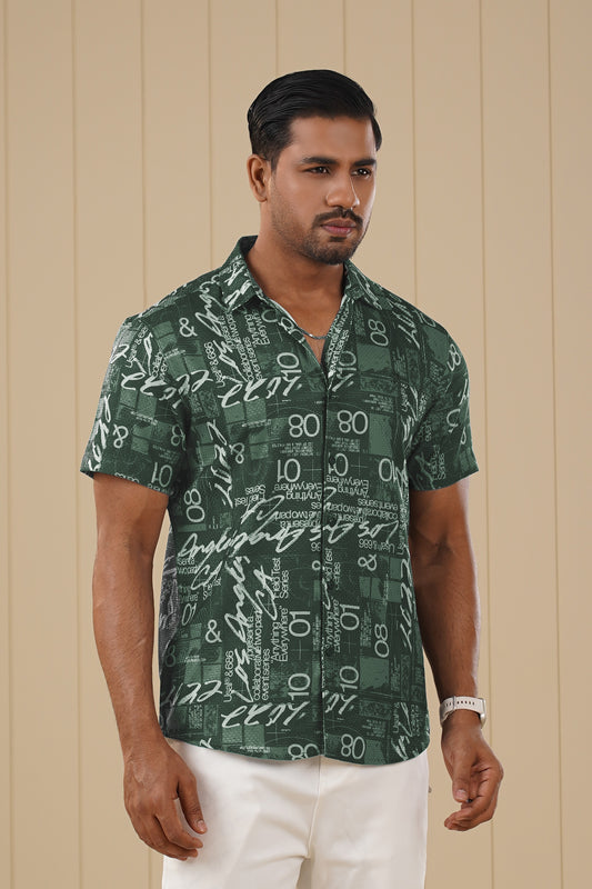 MEN'S HALF SLEEVE CASUAL SHIRT