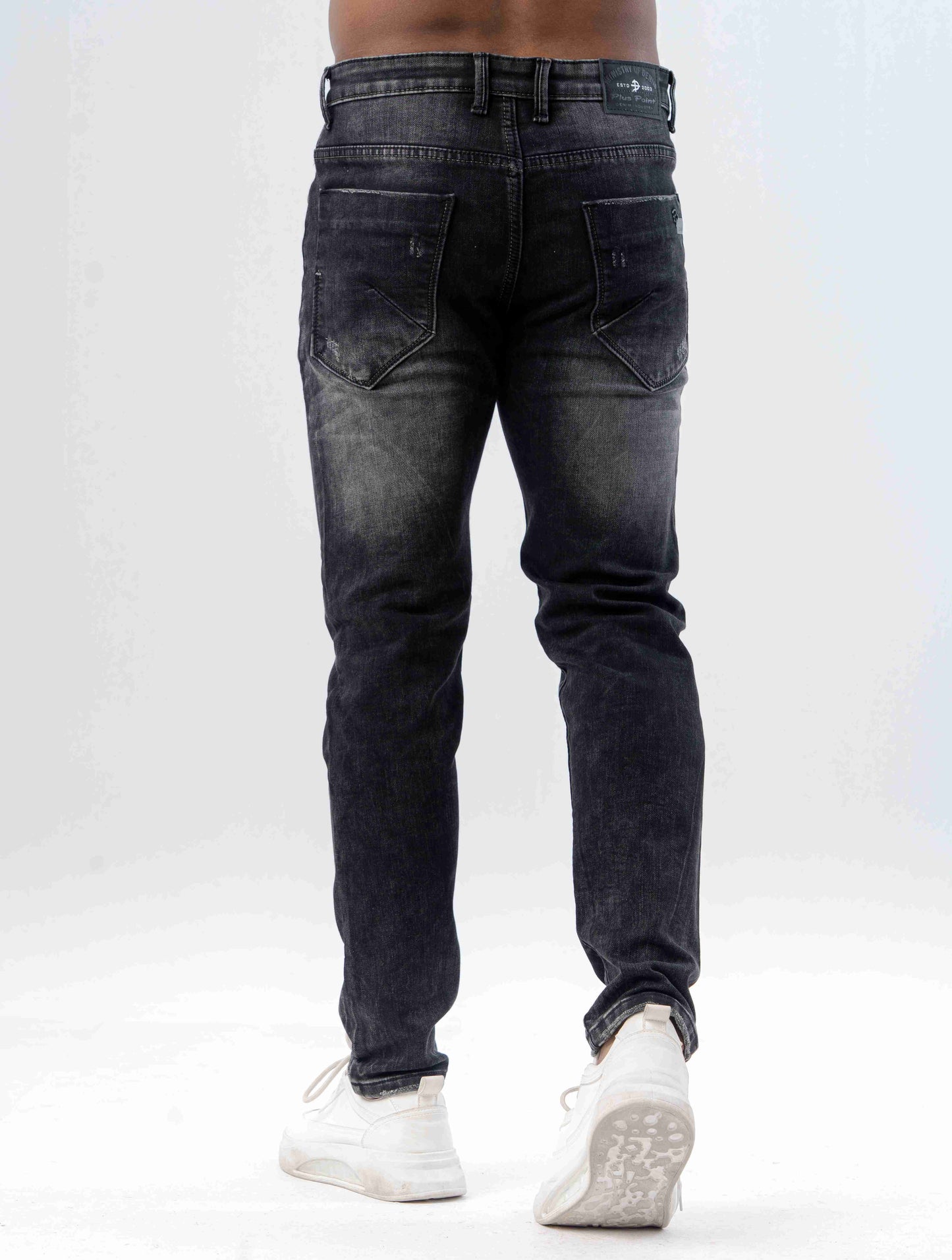 Denim Straight Leg Jeans