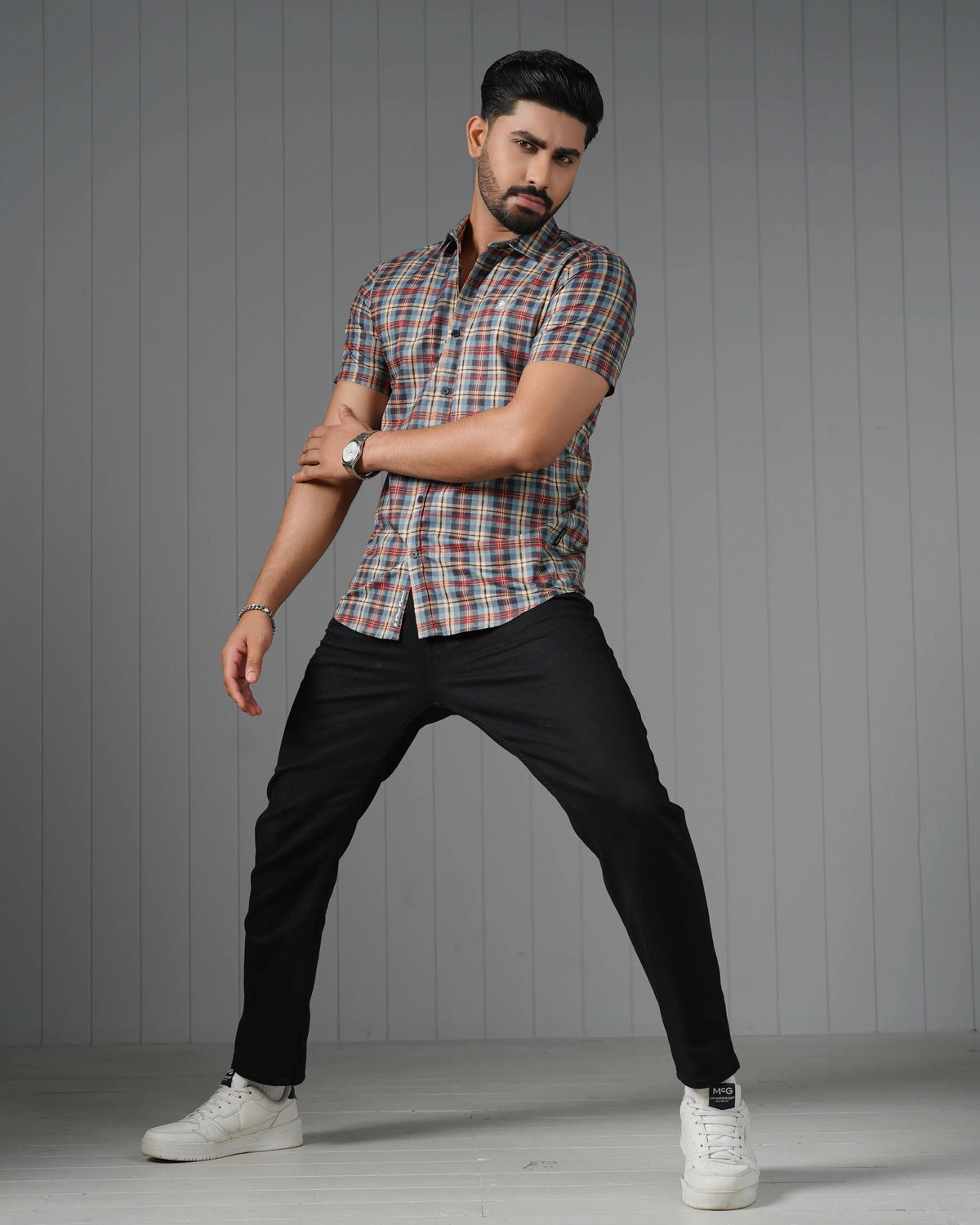 MEN'S HALF SLEEVE CASUAL SHIRT