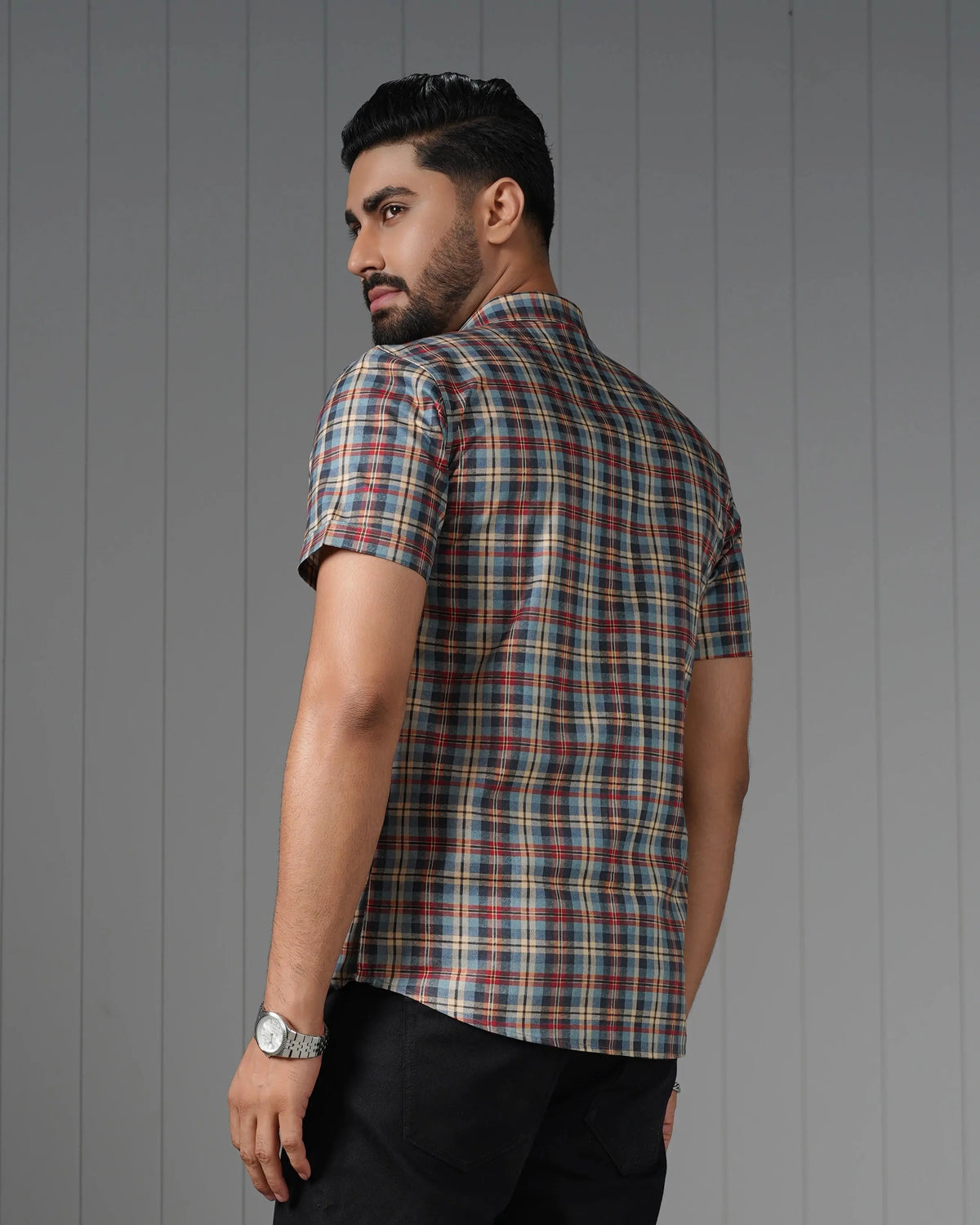 MEN'S HALF SLEEVE CASUAL SHIRT