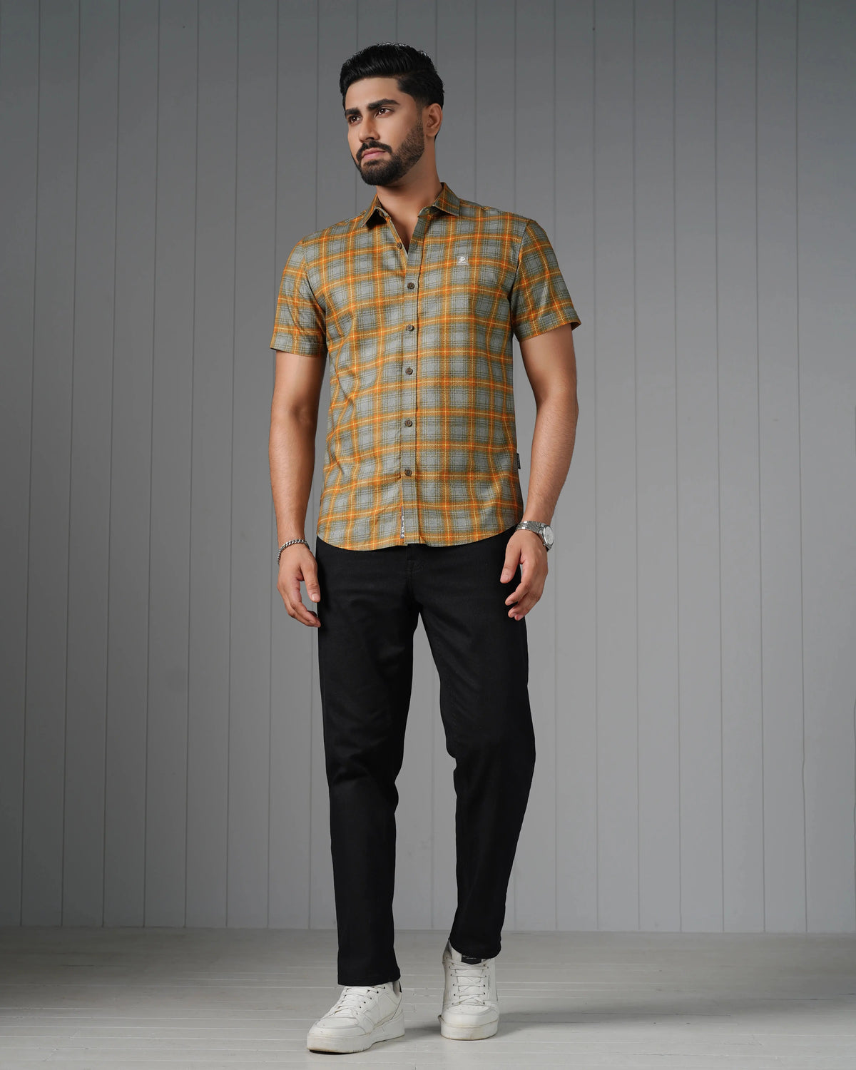 MEN'S HALF SLEEVE CASUAL SHIRT