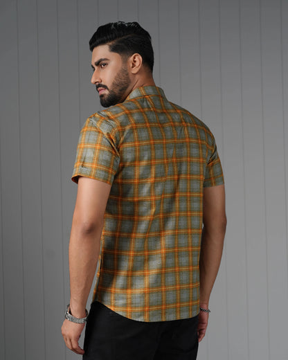 MEN'S HALF SLEEVE CASUAL SHIRT