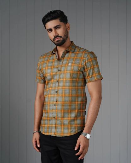 MEN'S HALF SLEEVE CASUAL SHIRT