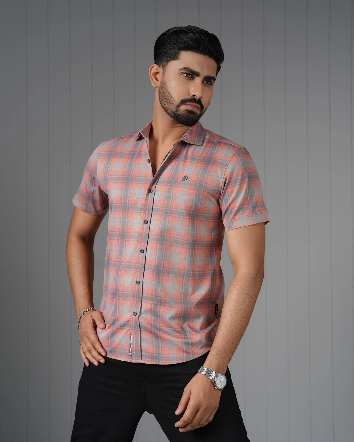 MEN'S HALF SLEEVE CASUAL SHIRT