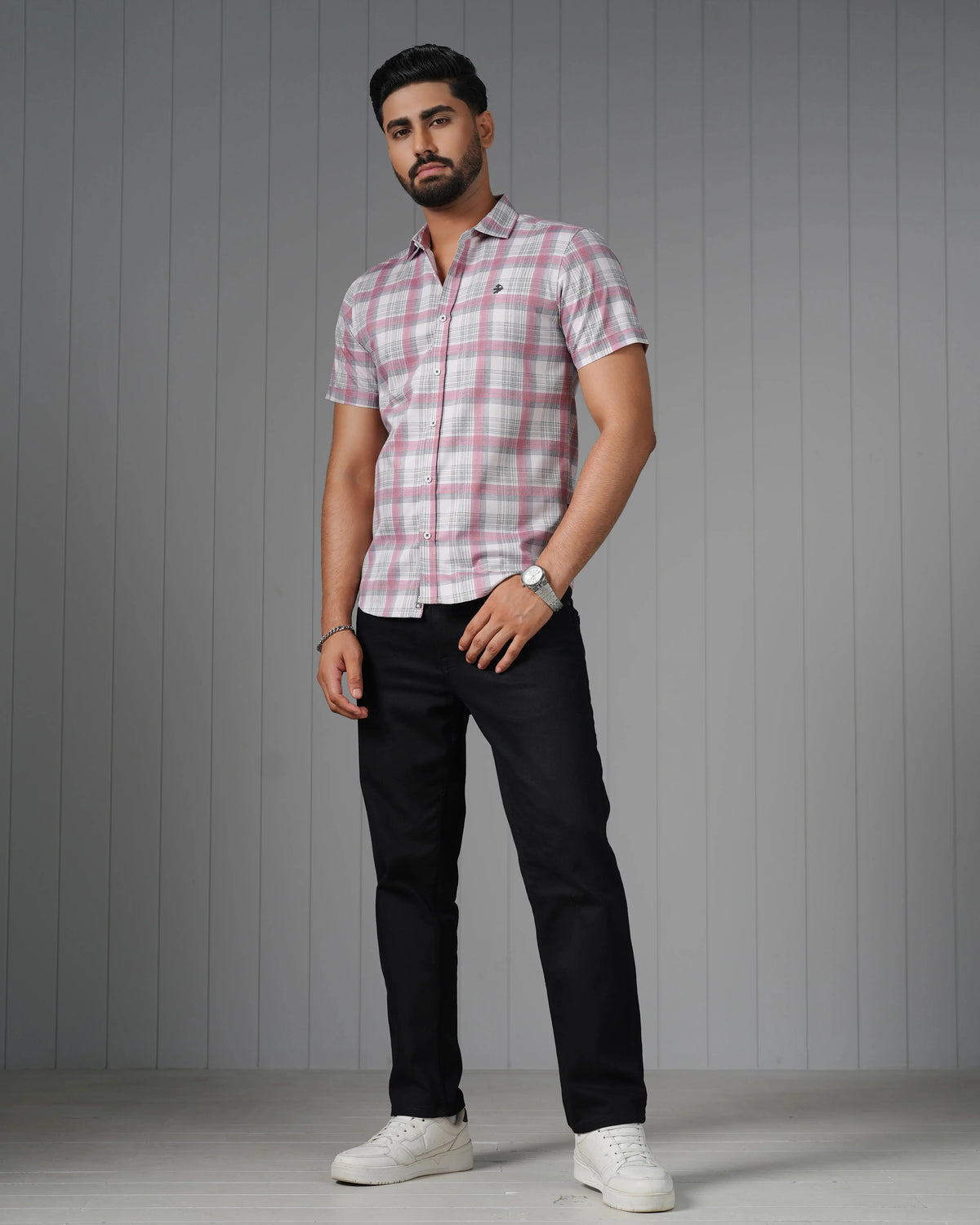 MEN'S HALF SLEEVE CASUAL SHIRT