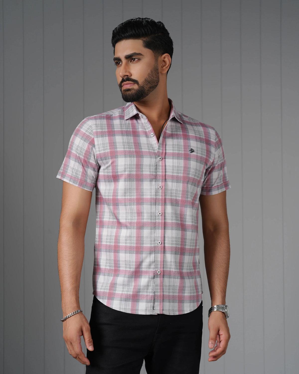 MEN'S HALF SLEEVE CASUAL SHIRT