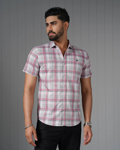 MEN'S HALF SLEEVE CASUAL SHIRT