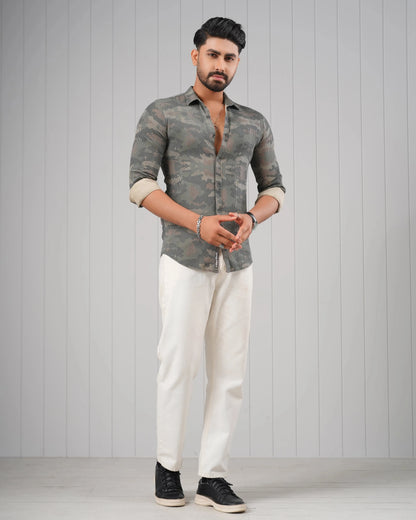 MEN'S FULL SLEEVE CASUAL SHIRT