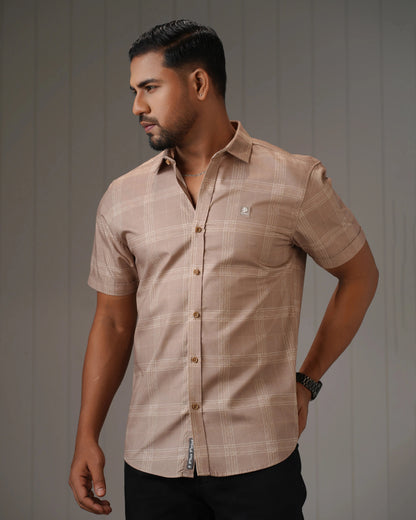 MEN'S HALF SLEEVE CASUAL SHIRT