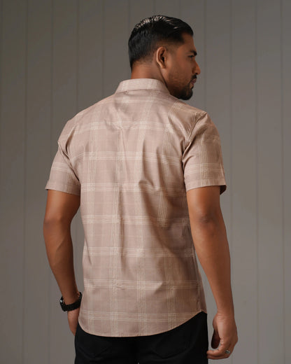 MEN'S HALF SLEEVE CASUAL SHIRT