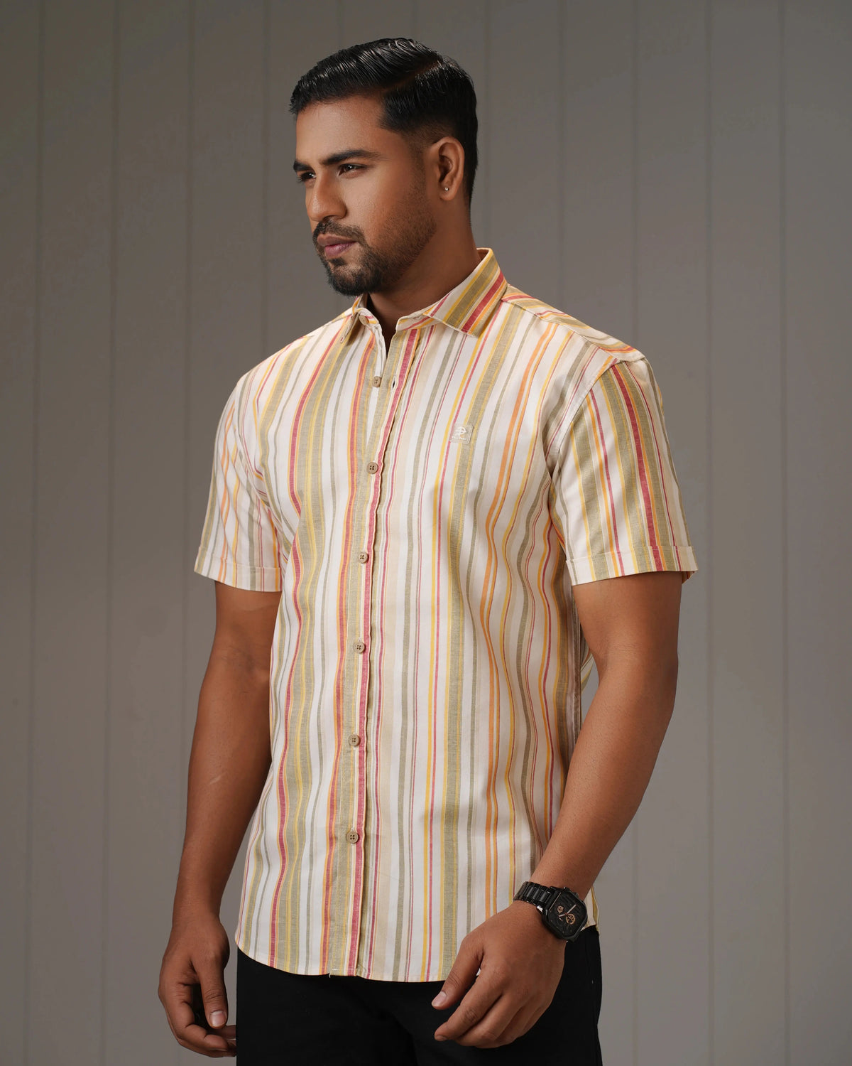 MEN'S HALF SLEEVE CASUAL SHIRT