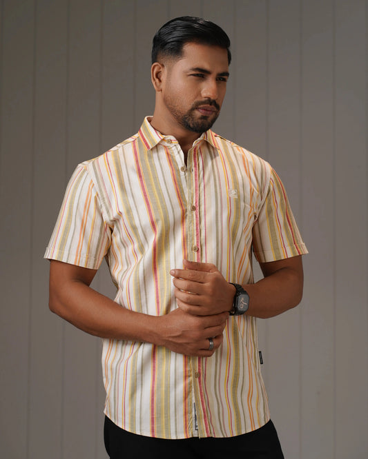 MEN'S HALF SLEEVE CASUAL SHIRT