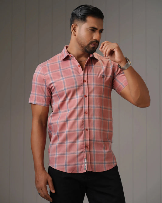 MEN'S HALF SLEEVE CASUAL SHIRT