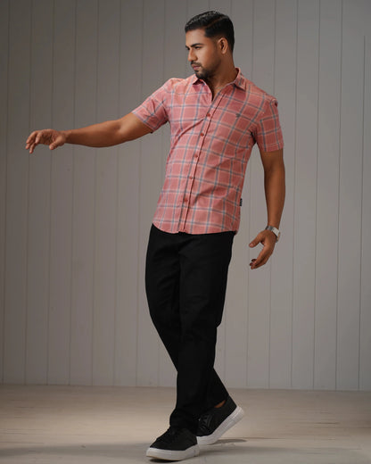 MEN'S HALF SLEEVE CASUAL SHIRT