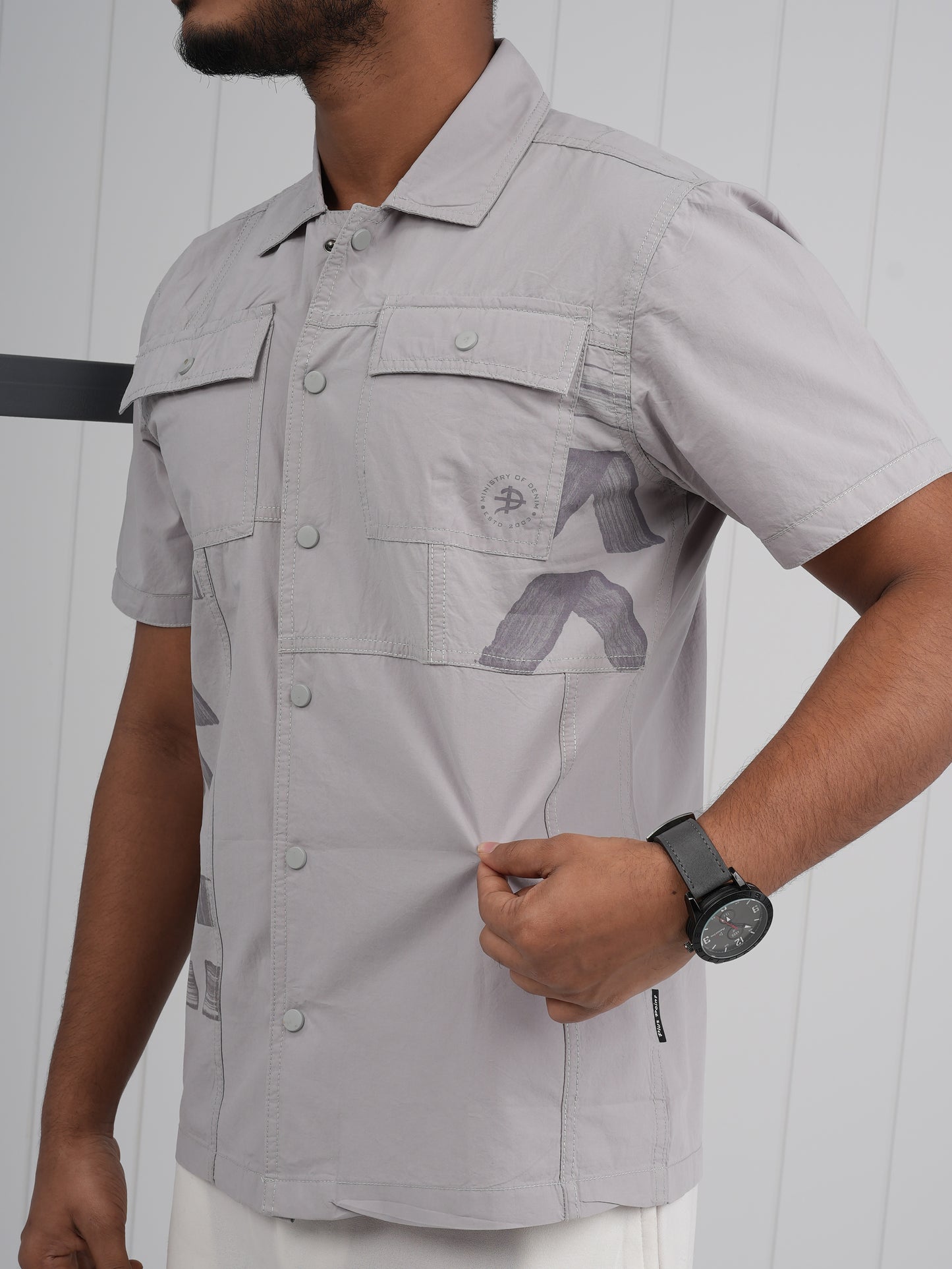 MEN'S HALF SLEEVE CASUAL SHIRT